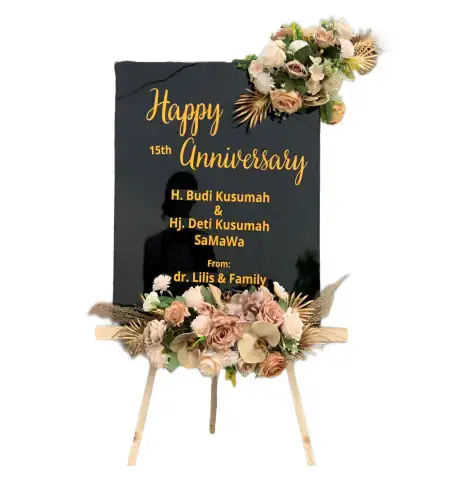 Papan Bunga Akrilik Peunaron